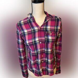 Hollister Multicolor Plaid Shirt